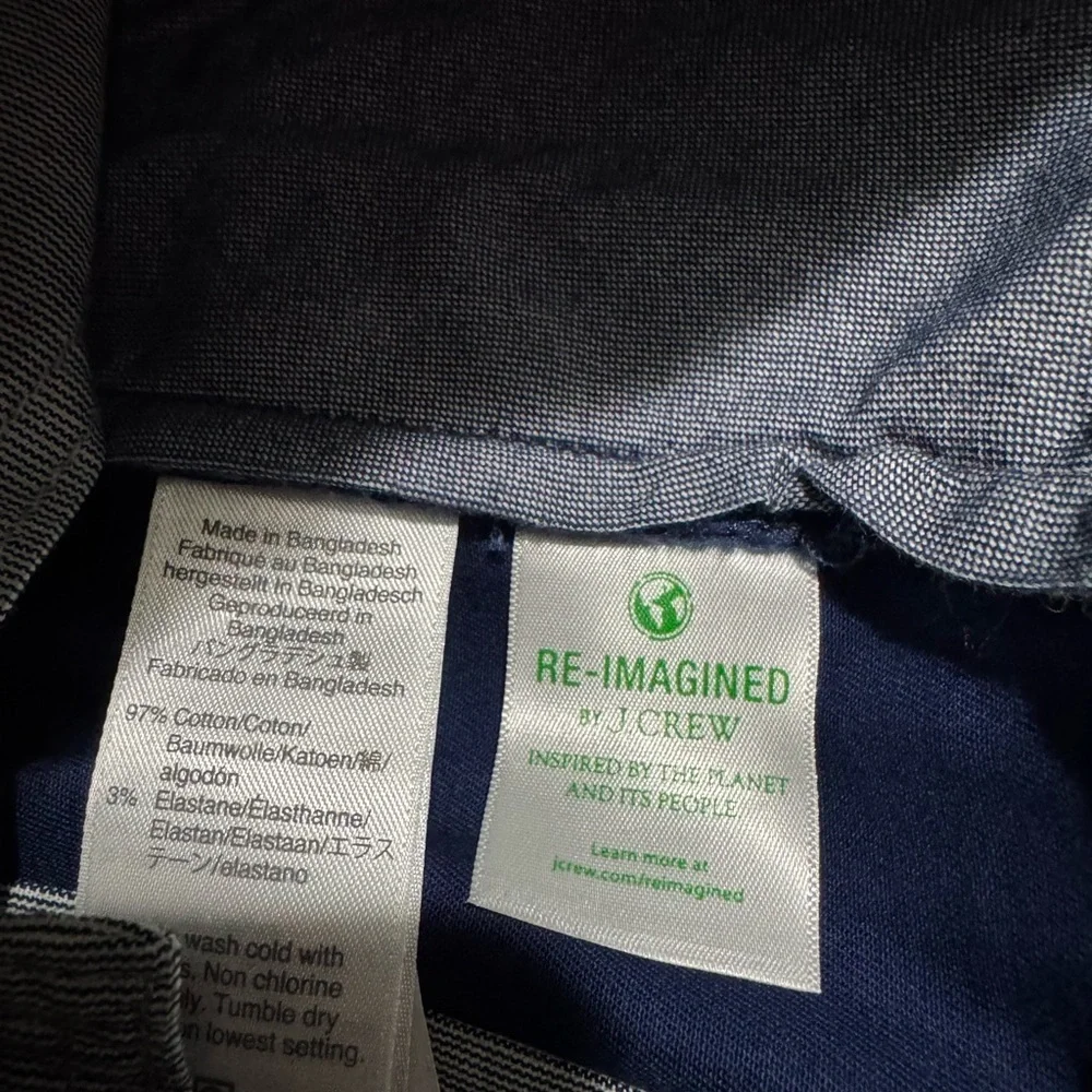 J. Crew Classic Blue Chinos NWT